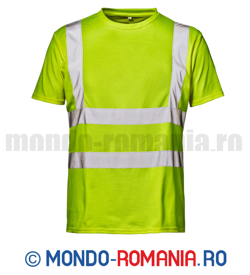 Tricou Mistral Clasic  - Tricou reflectorizant neon